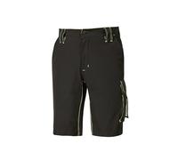 U-Power Mercury Bermuda Da Lavoro Tessuto U-4 Impermeabile Nero S