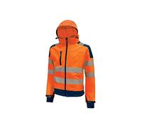 Giacca alta visibilità U-Power Miky in softshell impermeabile ed antivento