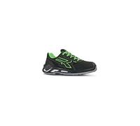 U-Power MILO, Scarpe antinfortunistiche, Scarpe da ginnastica unisex leggere antiperforazione, Suola in rafia, Inserto Infinergy, con puntale in alluminio (Green_46)