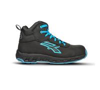 U-Power Scarpa da lavoro antinfortunistica Owen Linea Red Ego ESD S3S Ci Hi HRO FO SR Nero/Blu 39 EU