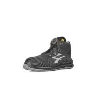 U-Power Panama Scarpa antinfortunistica alta con sistema di chiusura Boa, puntale Airtoe Composite, antiperforazione, traspirante e resistente all'abrasione, antiscivolo, resistente all'olio. (44)