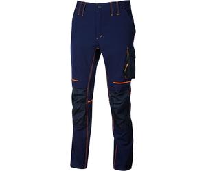 U-power PANTALONE ATOM TAGLIA 3XL COLORE BLU TESSUTO STRECH 260 g 90% Nylon 10% Spandex