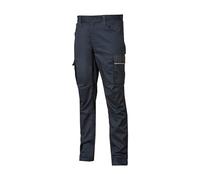 U-Power Crazy pantaloni da lavoro multitasche, westlake blue