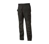U-POWER | Pantalone da Lavoro con Porta ginocchiera, Tessuto Resistente e Traspirante, Vita Elasticizzata, dotato di numerose tasche, 65% Poliestere 35% Cotone Twill