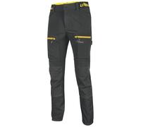 PANTALONE DA LAVORO CALZONI UPOWER MODELLO HORIZON - BLACK CARBON