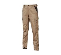 U-POWER DON'T WORRY... BE HAPPY! Pantalone da Lavoro con Porta Ginocchiera Guapo Desert Sand, S Uomo
