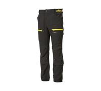 Pantalone da lavoro stretch vestibilità jogging multitasche Horizon colore black carbon - UPower - Taglie EU: S