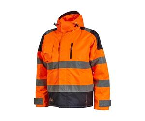 U POWER Parka Anti Pioggia Impermeabile E Traspirante Defender Orange Fluo Parka Anti Pioggia Impermeabile e Traspirante DEFENDER Orange Fluo Uomo