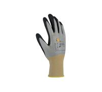 U-Power Polka Guanto Da Lavoro Antinfortunistica Supporto Nylon Spandex Spalmatura In Nanoschiuma Di Nitrile U-Bubble Antitaglio D Protezione Rischi Meccanici Grigio 9/L 12 Pezzi