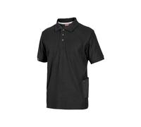 UPOWER EY125BC-4XL U-Power EY125BC-4XL-Polo Manga Corta gama Enjoy Modelo Gap Black Carbon Talla 4XL, Nero