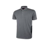 PACK 3 POLO MANICHE CORTE GAP 89885 TG.L GRIGIO SCURO