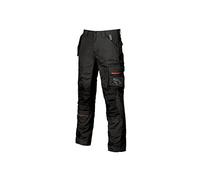 U-Power Race, Pantaloni Multitasche con Inserti ad Alta visibilità e in Tessuto antiabrasivo, Ginocchiera ergonomica (58)