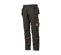 U-Power Race, Pantaloni Multitasche con Inserti ad Alta visibilità e in Tessuto antiabrasivo, Ginocchiera ergonomica (48)