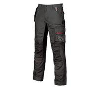 U-Power Race, Pantaloni Multitasche con Inserti ad Alta visibilità e in Tessuto antiabrasivo, Ginocchiera ergonomica (50)