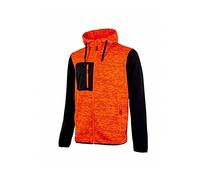 Upower RAINBOW felpa maglia manica lunga a zip intera felpata con cappuccio