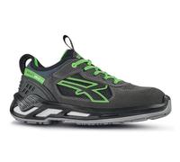 U-Power Red 360 Negan, scarpe antinfortunistiche basse, leggere e comode, con tomaia in nylon ultra traspirante e morbida pelle scamosciata, puntale in alluminio e suola Infinergy (47)