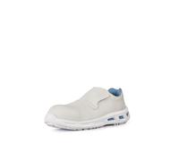 U-Power Red Lion® Blanco, senza metallo, White senza stringhe, scarpe antinfortunistiche basse, Suola Infinergy, comode e leggere, idrorepellenti, antiscivolo (48)