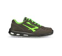 U-Power Red Lion Yoda, Scarpe Antinfortunistiche Unisex, Scarpe da Ginnastica in Pelle Leggere, Flessibili, Antiperforazione, con Suola Infinergy, con Puntale in Alluminio (48)