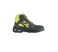 U-Power Red Over Mind, Scarpa antinfortunistica alta e comoda, della linea Red Over di U-Power, tomaia in morbida pelle fiore, inserti in textile e puntale in composito, fodera Gore-Tex e suola in Soffice PU espanso e Infinergy®.