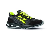 U-Power Red Pro® Asher, Scarpe Antinfortunistiche, Leggere e Confortevoli, Nylon Ultra Traspirante, Anti Perforazione, Suola Infinergy, con Puntale in Alluminio (44)