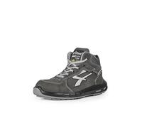 U-Power Red UP Plus, MERAK Plus, Scarpe antinfortunistiche leggere e confortevoli, con fodera del tunnel d'aria Wingtex®, inserti in tessuto e puntale resistente all'abrasione (41)