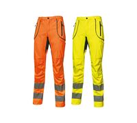 Upower Ren Yellow Fluo Suit - Pantaloni Unisex, Arancione, 44 IT
