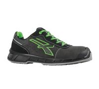U-Power - RK20016-43 - Calzatura di sicurezza Taylor - numero 43 - pelle scamosciata - nero-verde - U-Power - 101631 - Conf. da 1 Pz. - RK20016-43