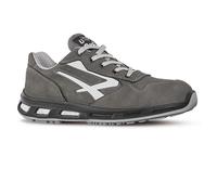 U-Power - RL20023-40 - Calzatura di sicurezza Kick S3 - pelle nabuk naturale - taglia 40 - grigio - U-Power - 89735 - Conf. da 1 Pz. - RL20023-40