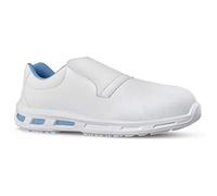 U POWER RL20272-47, RL20272-47-Calzado de seguridad gama Red Lion Modelo Blanco S2 SRC Talla Unisex-Adulto, Nero, 47 EU