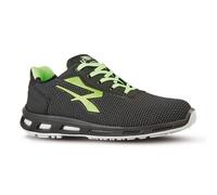 U-Power - RL20356-44 - Calzatura di sicurezza Strong S3 - pelle idrorepellente - numero 44 - grigio-verde scuro - U-Power - 89717 - Conf. da 1 Pz. - RL20356-44