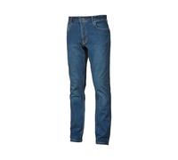 U-Power ROMEO, jeans elasticizzati da uomo, design ruggine, pantaloni dritti, comodo tessuto di cotone, abbigliamento casual, pantaloni a gamba dritta (GUADO JEANS - 34)