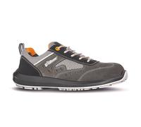 U-Power - RR20196-45 - Calzatura di sicurezza Brezza S1P SRC Rock&Roll - pelle scamosciata morbida - numero 45 - grigio - U-Power - 86483 - Conf. da 1 Pz. - RR20196-45