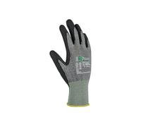 U-Power Samba Guanti Da Lavoro Antifortunistica Supporto Nylon HPPE Spalmatura In Schiuma di Poliuretano Touchscreen Antitaglio B Protezione Rischi Meccanici Grigio Verde 10/XL 12 Pz