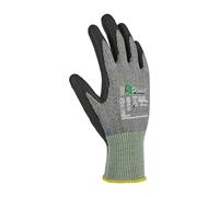 U-Power Samba Guanti Da Lavoro Antifortunistica Supporto Nylon HPPE Spalmatura In Schiuma di Poliuretano Touchscreen Antitaglio B Protezione Rischi Meccanici Grigio Verde 11/XXL 12 Pz