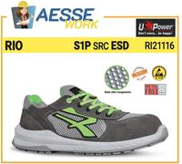 U POWER SCARPA ANTINFORTUNISTICA UPOWER RIO S1P SRC ESD TRASPIRANTI ESTATE