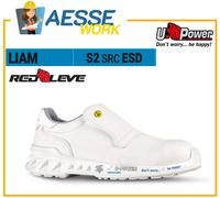 U Power Scarpe Alte Antinfortunische Bianche Upower LIAM o Esd S2 Fo Sr Cucina