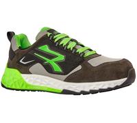 U-Power SCARPE ANTINFORTUNISTICA BASSE S1PS RED STRATOS BRAN ESD Col. Verde