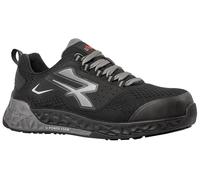 U-Power SCARPE ANTINFORTUNISTICA BASSE S1PS RED STRATOS EURON ESD Col. Nero