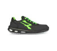 U-Power Scarpe Antinfortunistica Strong Grigio/Verde Basse Tg 46 S3 RL20356