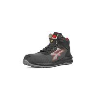 U-Power Stoccolma, Scarpe antinfortunistiche alte e comode della linea Red Industry, con tomaia in PUTEK PLUS altamente resistente, idrorepellente e traspirante, puntale AirToe Composite