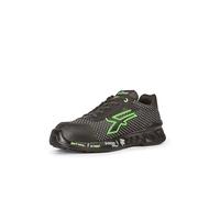 Upower Unisex Steve ESD S3 CI SRC Scarpe antincendio e di sicurezza, Nero Verde, 38 EU, Nero, 38 EU