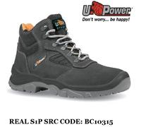 U Power Scarpe Antinfortunistiche Lavoro Alte S1P SRC Real BC10315 upower.
