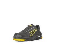 U-Power RL20524 Linea BAU & BUILDING Modello DAVE Scarpe da lavoro basse, S3 HRO HI SRC CI, Nero/Giallo, 41 Taglia