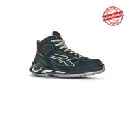U-Power - Chaussures de sécurité hautes avec renfort Anti-Shock Blaster - Usage général - ESD S1P SRC 35 Bleu Foncé