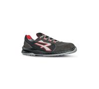 U-Power Red Industry®Demon, Scarpe Antinfortunistiche Unisex, Scarpe da Ginnastica in Pelle Leggere, Flessibili, Antiperforazione, con Inserto Infinergy, con Puntale in alluminio (43)