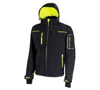GIUBBINO GIACCA DA LAVORO INVERNALE SOFTSHELL e U-TEX IMPERMEABILE SPACE UPOWER