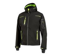 Giacca softshell da lavoro U-Power Space impermeabile traspirante con cappuccio