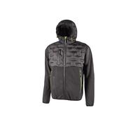 Giacca ibrida idrorepellente Spock taglia XL grigio verde U-Power