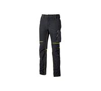 U Power ST150BC Linea Smart Modello Jam Jeans Elastico, 98% Cotone/2% Elastane, Black Carbon, S Dimensione