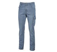 U-Power - ST150LJ-L - Jeans da lavoro Jam - taglia L - blu chiaro - U-Power - 101202 - Conf. da 1 Pz. - ST150LJ-L